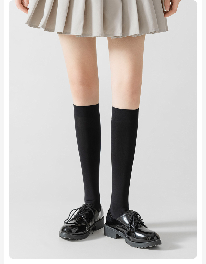 Women Classic Knee High School Socks